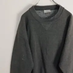 DISCUS スウェット トレーナー グレー 無地スウェット