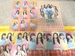 Q00&TWICE オリジナル下敷き&クリアファイル