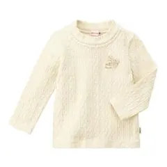 ミキハウス MIKIHOUSE ケーブルニット☆長袖Tシャツ　新品タグ付き☆レア