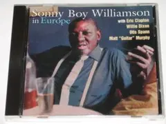 CD サニー・ボーイ・ウィリアムソン『In Europe』イン・ヨーロッパ
