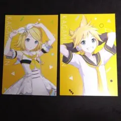 プロセカ　2023冬フェア　特典プロフィールカード　鏡音リン＆レン2枚セット