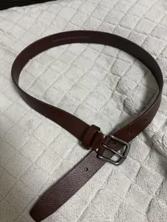 ブラウンレザー ダブルバックルベルトのサムネイル