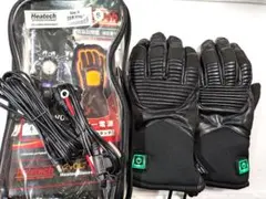 【美品】Heatech ヒーテック　電熱グローブ１２Ｖ　Ｓサイズ Type-2