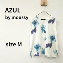AZUL by moussy ノースリーブカットソー　Mサイズ　1107