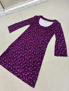 (L02359)ダイアンフォンファステンバーグ ワンピース　花柄　フラワー　2