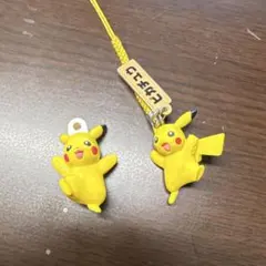 ポケモン ピカチュウ ストラップ 2個セット