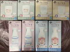 一番くじ　ちいかわの湯　E賞　湯あがりグラス　全4種（各2点）計8点セット