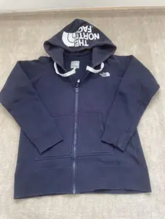 リアビューフルジップフーディ　ネイビー　紺