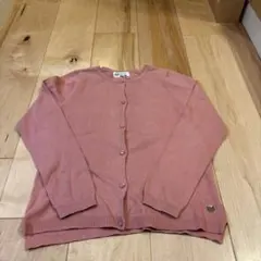 H&M ピンク カーディガン 140