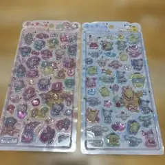 【正規品】サンリオ　うるちゅる　ポップシール　２種
