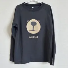 mont-bell クマプリント 長袖カットソー 130