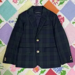 ＊グリーンレーベルリラクシング＊フォーマルジャケット　男の子　ブラックウォッチ