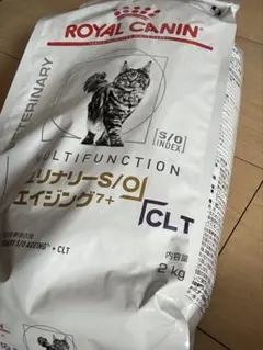 未開封 CANIN ユニナリーS/O エイジング7+ CLT 2kg ユリナリーS/O エイジング7++ CLT （高齢猫用 ウェット