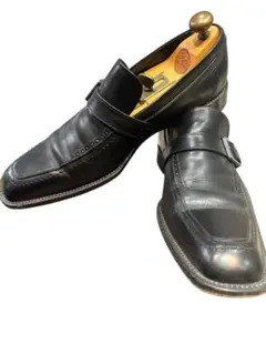 ⭐︎路易威登⭐︎ 黑色皮革鞋 附搭扣 LOUIS VUITTON