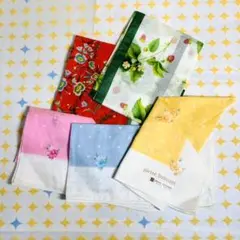 pierre balmain★他2点ハンカチ5枚セット