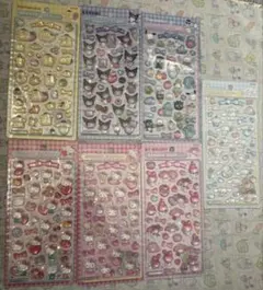 【正規品 】ボンボンドロップシール サンリオ 第二弾 7枚 セット