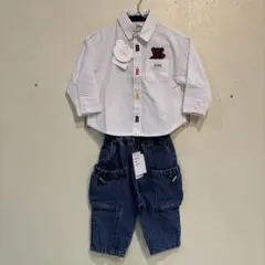 80cm★ベビー服　上下コーディネート　2点セット