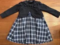 美品　ワンピース　フォーマル　卒園式　入学式　入園式　110