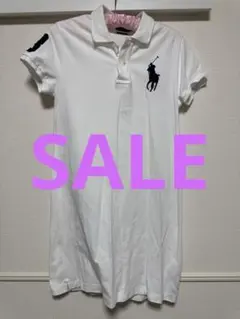 Ralph Lauren ホワイトポロシャツ 半袖