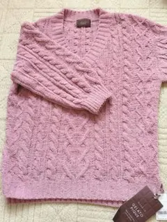 新品タグ付き　ジェラードピケ　ピンク ニット 可愛いふわふわ