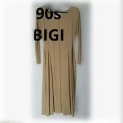 ち*ん様 イナバヨシエ　ワンピース　 新品未使用品　ベージュ 2025年最新】イナバヨシエ ワンピースの人気アイテム - メルカリ