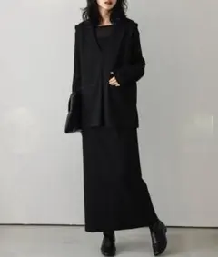 SUGAR BISKET　セットアップ Vネックベスト＆スカート　完売商品