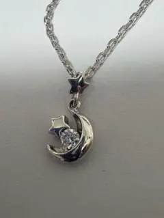 新品未使用 月と星モチーフ BERGAMO made in ITALYネックレス