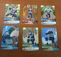 NARUTO ナルト カード SR 4枚セット（ガイ、ロック・リー、シノ 他