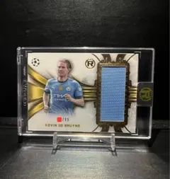 【選手着用】Topps REVERENCE デブライネ /99 レリックカード