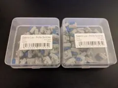 Gateron Low-profile 3.0 Silver nano 72個