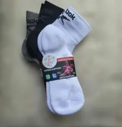 新品 Reebok リーボック アーチサポートソックス 3足セット 23～25㎝のサムネイル