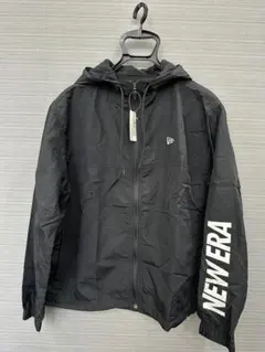 NEW ERA ブラックマウンテンパーカー メンズS