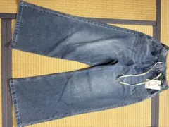 エレメントルール デニムパンツ ワイドパンツ →9月は5,000円にお値下げ。