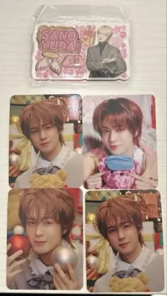 INI カプセルトイ みてコレ！ 佐野雄大くん ミニトレカつき