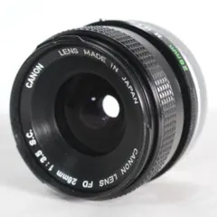 Canon キヤノン FD 28mm F3.5 S.C.