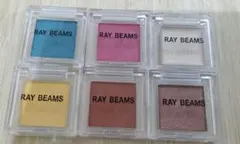 RAY BEAMS シングルカラーパレット アイシャドウ 6個セットのサムネイル