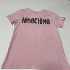 MOSCHINO モスキーノ テディベア Tシャツ ピンク - メルカリ