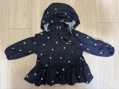 ＊petit main ＊ハート柄　ウィンドブレーカー 80cm