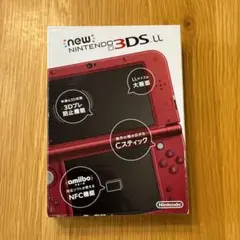 【上IPS】【箱付き】Newニンテンドー3DS LL メタリックレッド