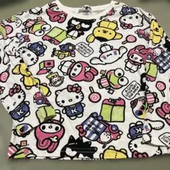 サンリオキャラクター柄 長袖Tシャツ 110㎝新品未使用ビニールタグ付き