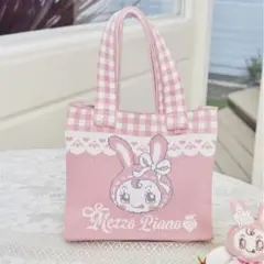 メゾピアノ mezzopiano ベリエちゃんニットトートバッグ - メルカリ