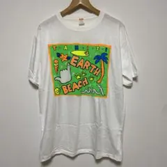 80s90s 美品　タヒチ　ビーチ　TAHITI BEACH  Tシャツ