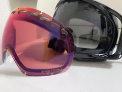 オークリーゴーグルクローバーPolarizedプリズムレンズ1枚付　ケース付き