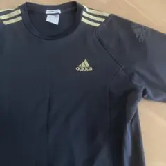 adidas トレーニングウェア 半袖 ブラック ゴールド ラグビーのサムネイル
