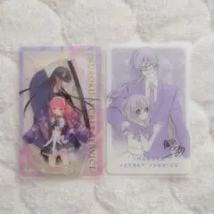 妖狐×僕SS 髏々宮カルタ 青鬼院蜻蛉 クリアカード 藤原ここあカフェ