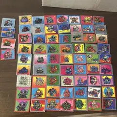 ⭕️美品46枚⭕ バーコードバトラー superV 懸賞当選カルビーファイル付 バーコードバトラー スーパーV 46枚セット - メルカリ