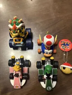 ホットウィール マリオ カート めじるしキーホルダー マリオ