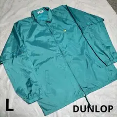 DUNLOP RAIN GEAR ナイロンジャンパー 2Way ジップアップ L