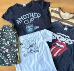 150cm まとめ　5枚　Tシャツ　ロンT ショートパンツ　キッズ　ZARA 他
