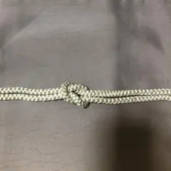 丸組紐 帯締め 薄水色系
